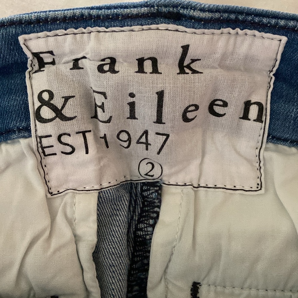 Frank & Eileen Wicklow Jeans, Size 2, Made in the USA 🇺🇸 - Picture 6 of 10